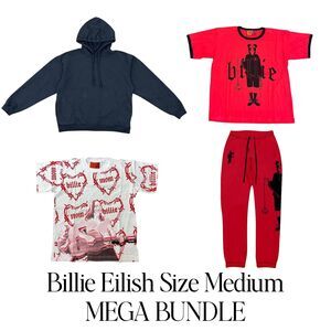 Billie Eilish Blohsh MEGA BUNDLE - Size Medium (All New)